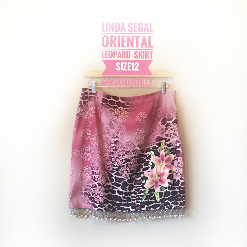Linda Seagal Vintage Skirt Size 12 Beautiful